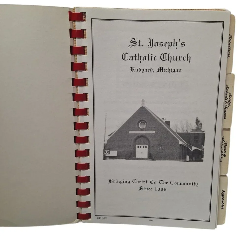 Rudyard Michigan St Josephs Catholic Church Cook Book Best Home Kincheloe‎
